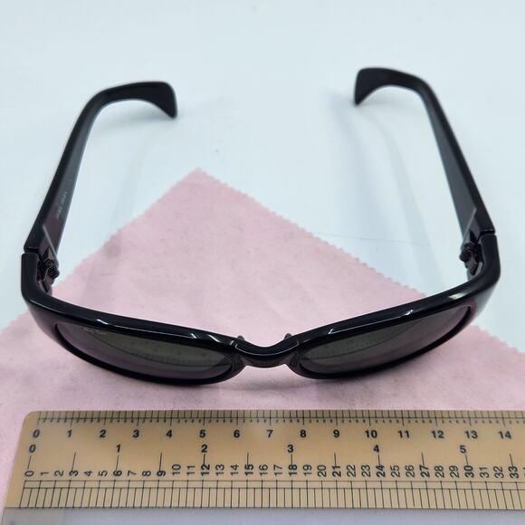 Vintage 80s Ray Ban B&L PSAS BLACK Outsider Sport Wayfarer Sunglasses Wrap - Picture 13 of 16